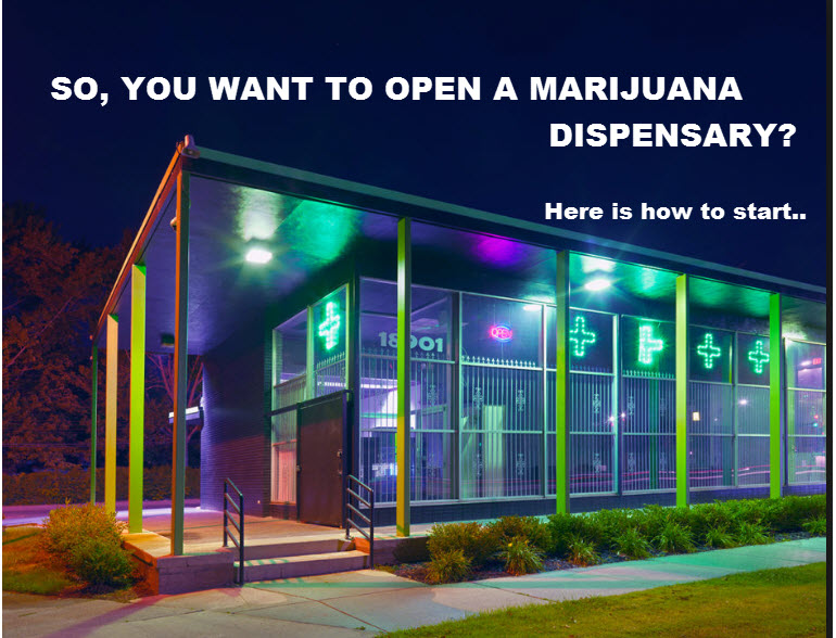 how to open a dispensary